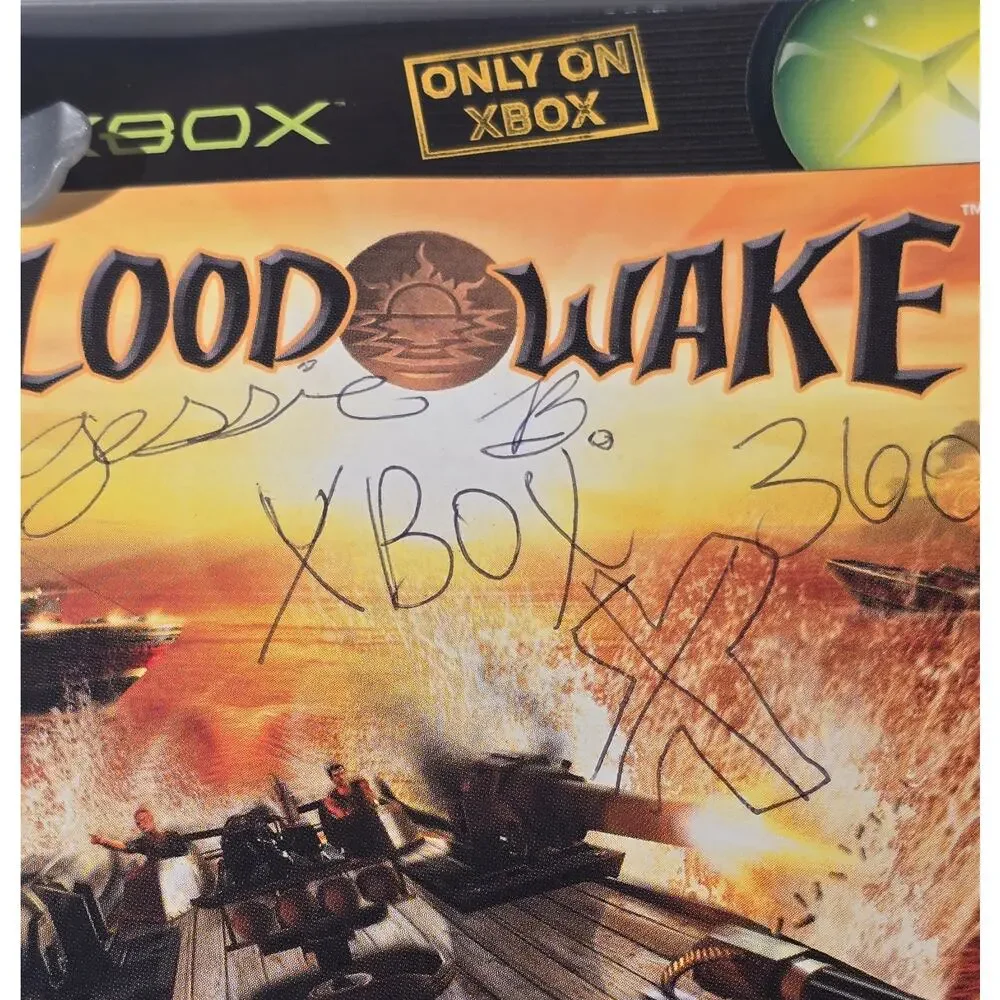 Blood Wake Platinum Hits Original Xbox Game CIB Complete
